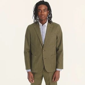 JCrew Stretch Hemp + Organic Cotton suit. X-Large